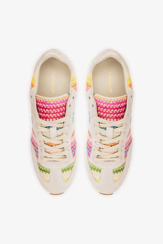 Tênis Stella Ráfia Multicor Womens - Shoes - Sneakers Larroudé