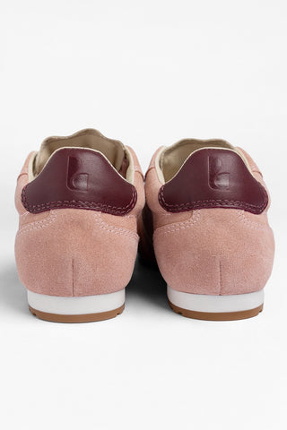Tênis Stella Camurça Rosa Sneaker Larroudé