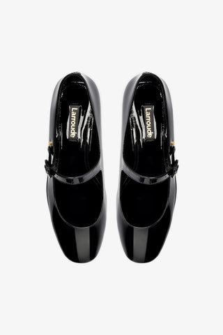 Blair Flatform In Black Patent Leather