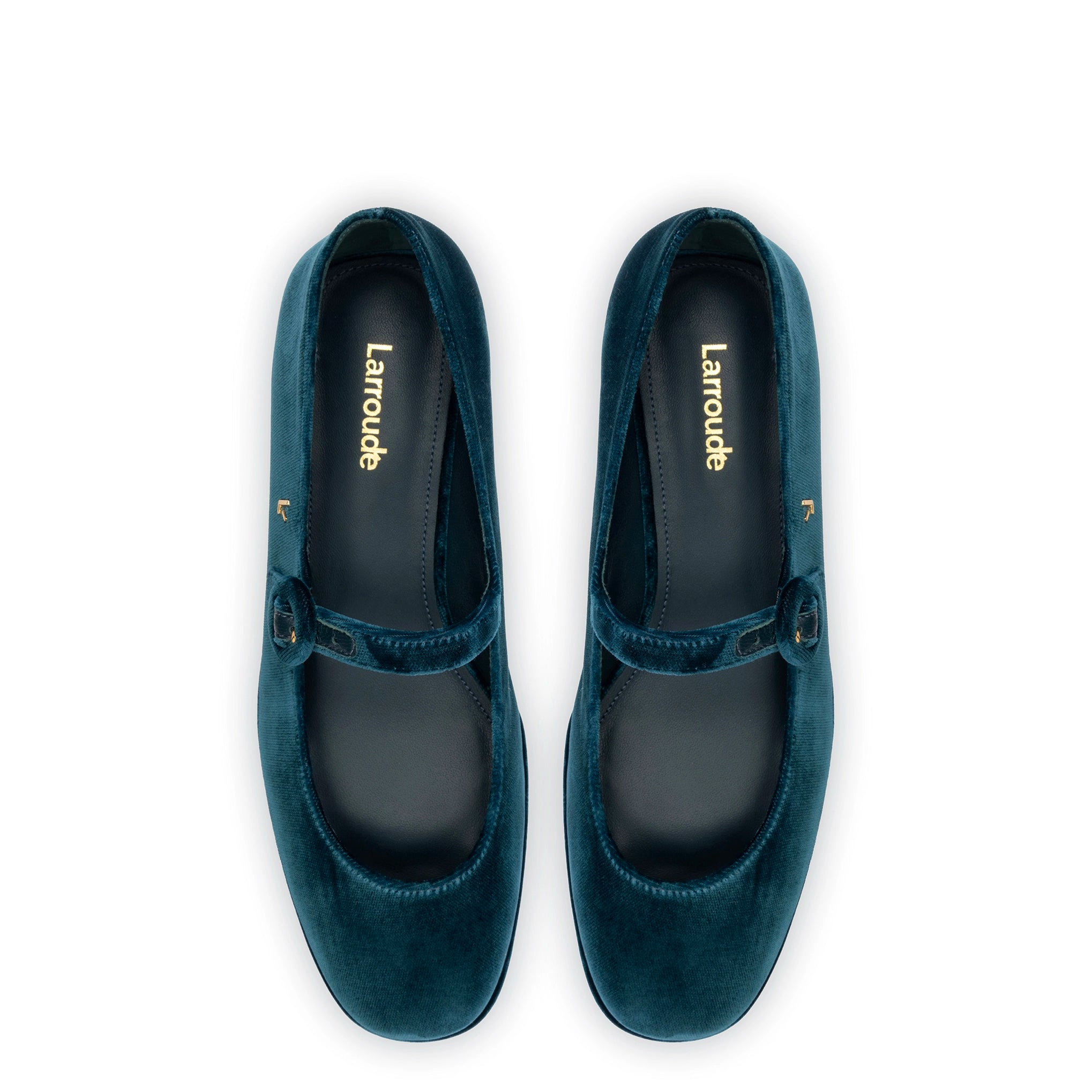 Blair Flatform In Deepsea Velvet