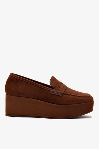 Flatform Suki Camurça Marrom