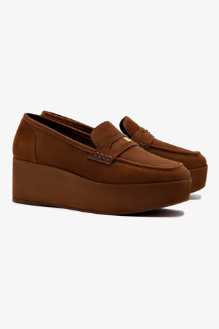 Flatform Suki Camurça Marrom