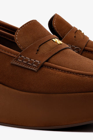 Flatform Suki Camurça Marrom
