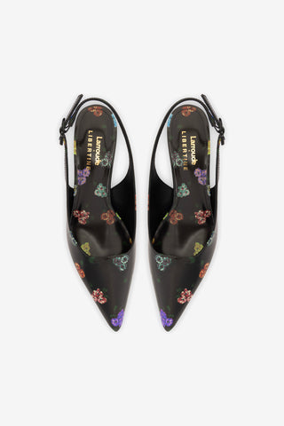 Larroudé x Libertine Loulou In Antique Primrose
