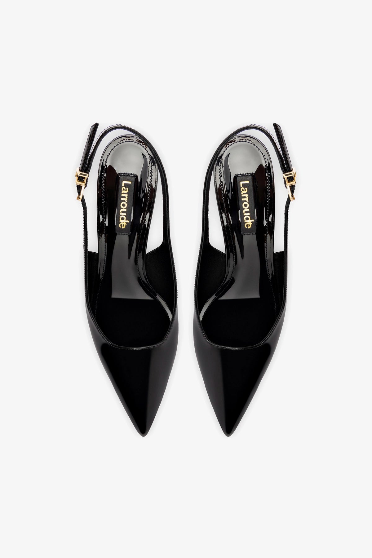 Loulou Pump In Black Patent Leather