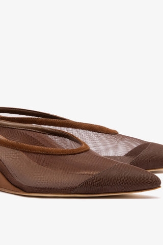 Loulou Mesh Mule Burnt Umber