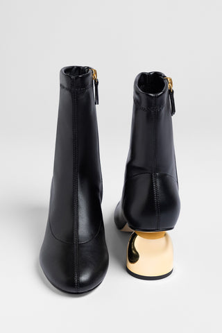 Bota Dew Drop Stretch Preto Boot Larroudé