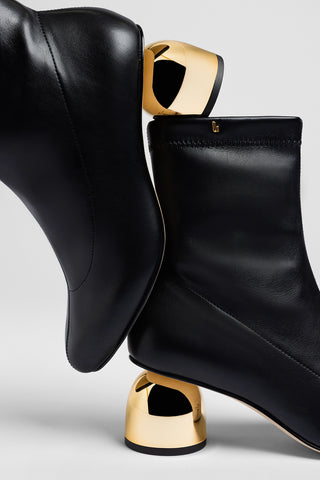 Bota Dew Drop Stretch Preto Boot Larroudé
