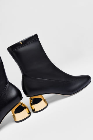 Bota Dew Drop Stretch Preto Boot Larroudé