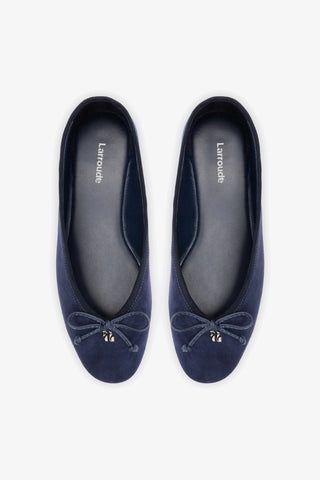 Sapatilha Pavlova Camurça Azul