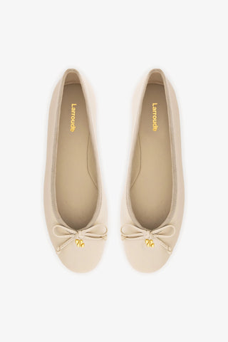 Sapatilha Pavlova Couro Cinza