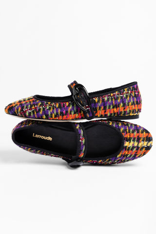 Sapatilha Verona Tweed Estampado Multicor