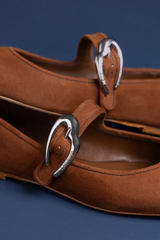 Sapatilha Verona Camurça Marrom