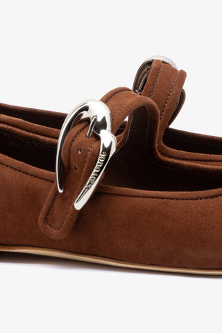 Sapatilha Verona Camurça Marrom