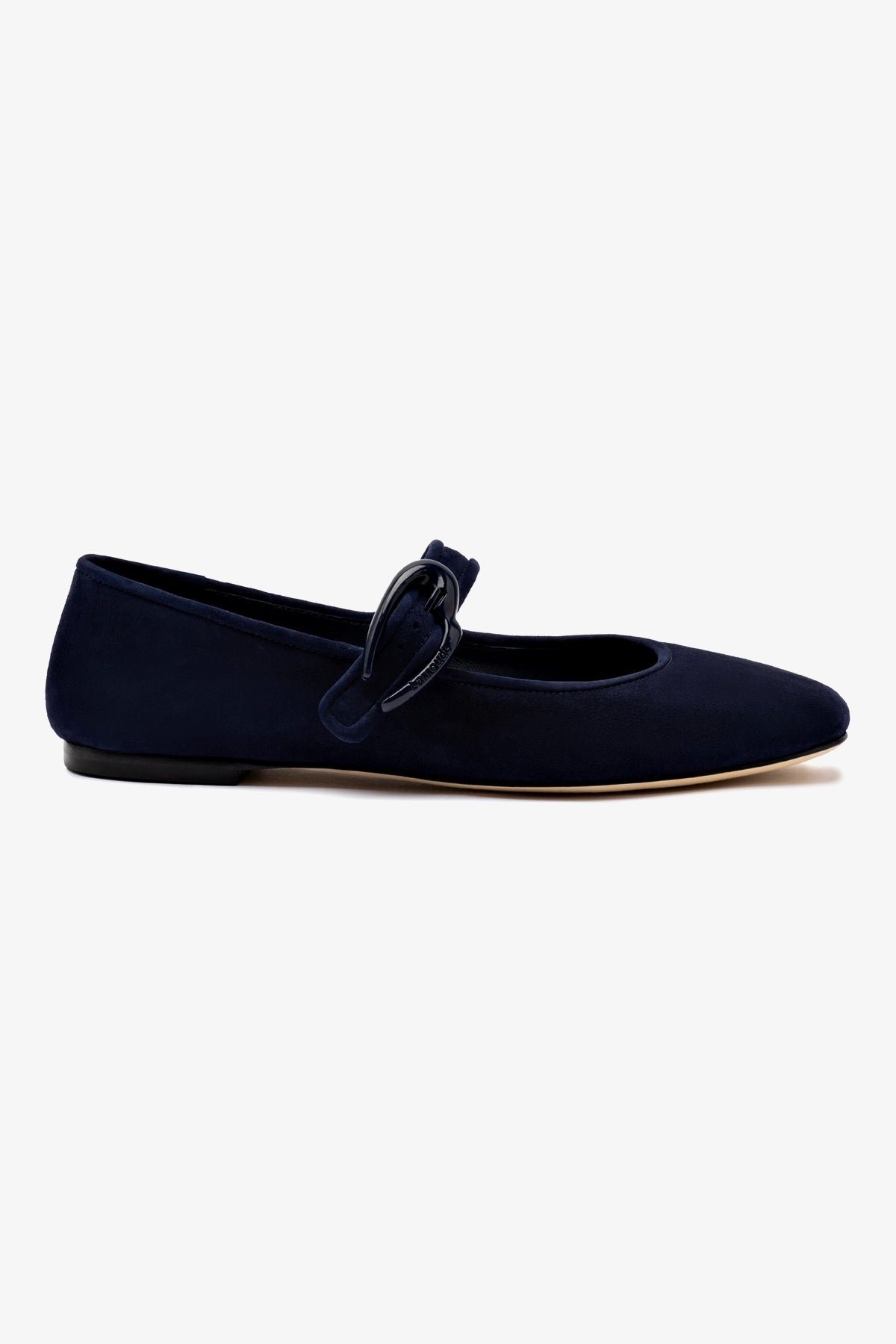 Verona Ballet Flat In Navy Suede