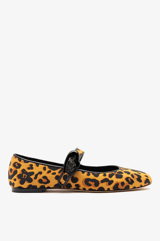 Sapatilha Verona Jacquard Leopardo Ballet Larroudé