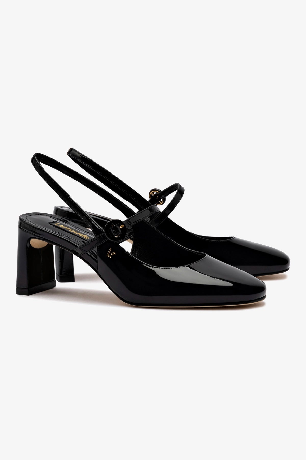 Georgina Pump In Black Patent Leather