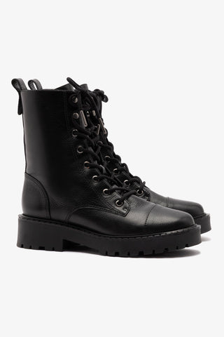 Bota Trinity Couro Preto