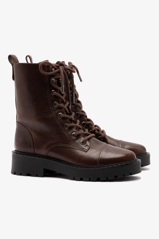 Bota Trinity Couro Marrom