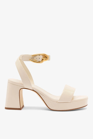 Sandália Dolly Verona Low Couro Off White