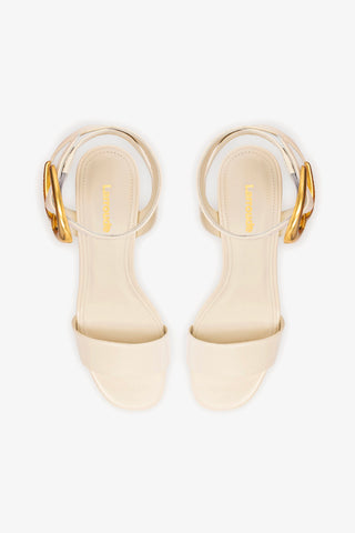 Sandália Dolly Verona Low Couro Off White