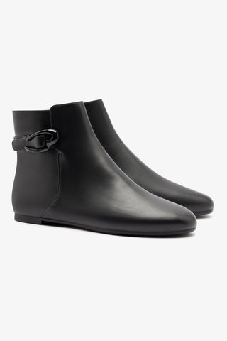 Bota Verona Mini Couro Preto