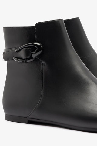 Bota Verona Mini Couro Preto