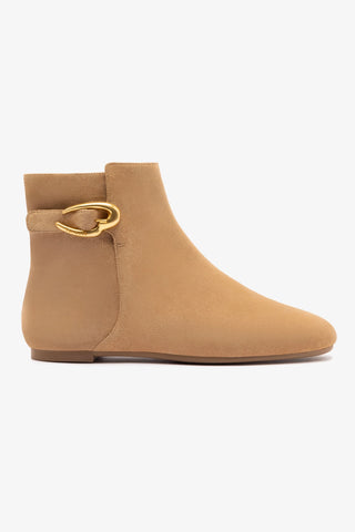 Bota Verona Mini Camurça Caramelo