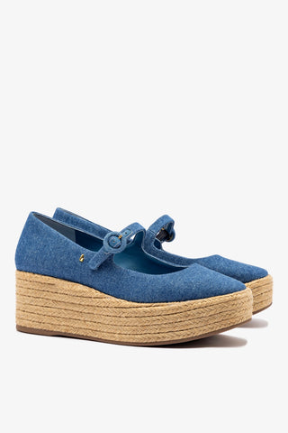 Flatform Blair Jeans Azul