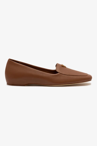 Larroudé x CPPXO: Mocassim Couro Caramelo