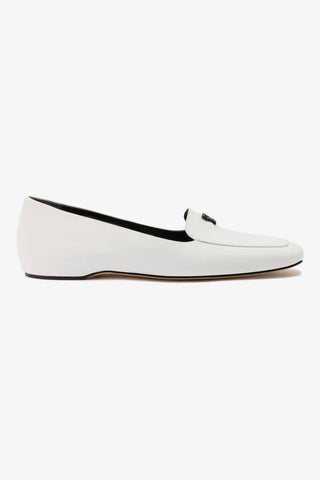 Larroudé x CPPXO: Mocassim Couro Branco