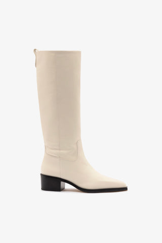 Bota Florencia Couro Off White