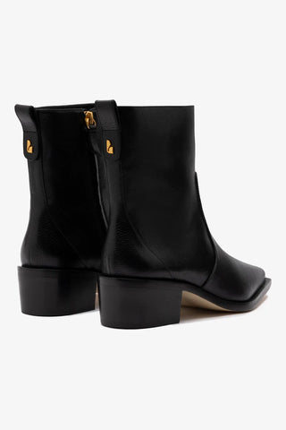 Bota Florencia Low Couro Preto