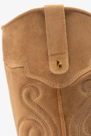 Bota Paloma Camurça Caramelo