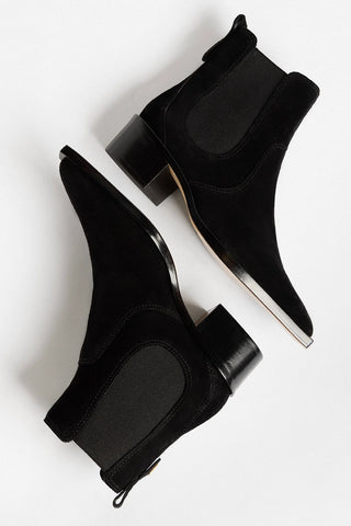 Bota Valentina Camurça Preto