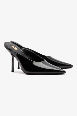 Mule Lova Couro Preto