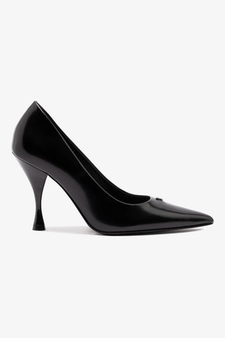 Scarpin Stone Couro Preto