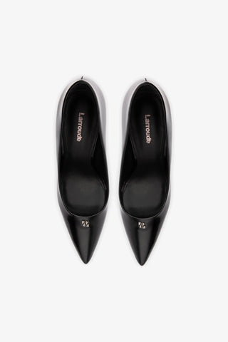 Scarpin Stone Couro Preto