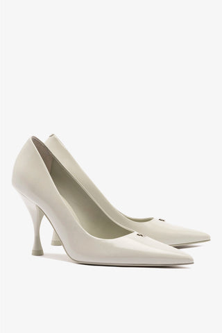 Scarpin Stone Couro Cinza Womens - Shoes - Pumps Larroudé