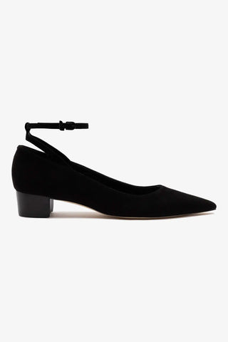 Larroudé x CPPXO: Scarpin Camurça Preto