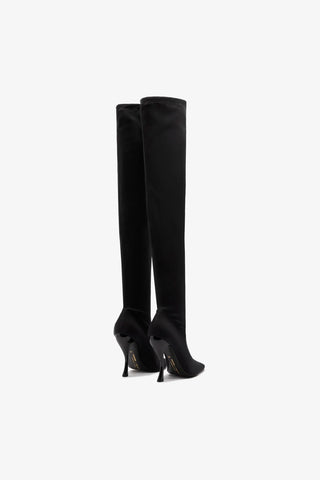 Larroudé By Nicolò B.: Bota Anastasia Lycra Preto