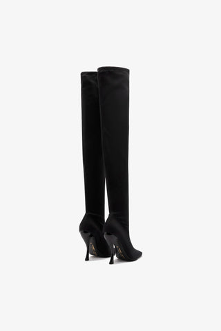 Larroudé By Nicolò B.: Bota Anastasia Lycra Preto