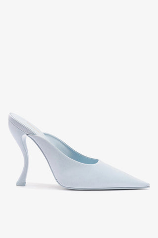 Larroudé By Nicolò B.: Mule Inna Cetim Azul