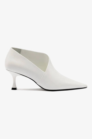 Larroudé By Nicolò B.: Scarpin Vittoria Couro Branco