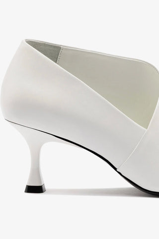 Larroudé By Nicolò B.: Scarpin Vittoria Couro Branco