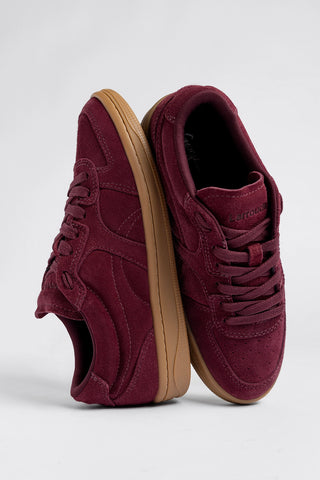 Tênis George Camurça Bordô Sneaker Larroudé