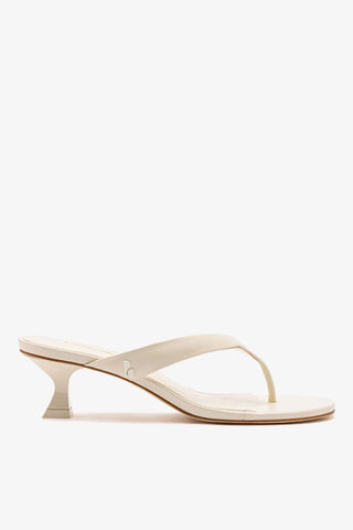 Sandália Gaia Low Couro Off White