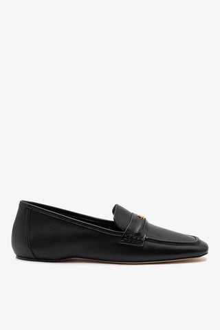 Mocassim Suki Couro Preto Womens - Shoes - Loafers Larroudé