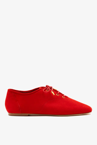 Tênis Liza Camurça Vermelho