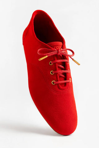 Tênis Liza Camurça Vermelho